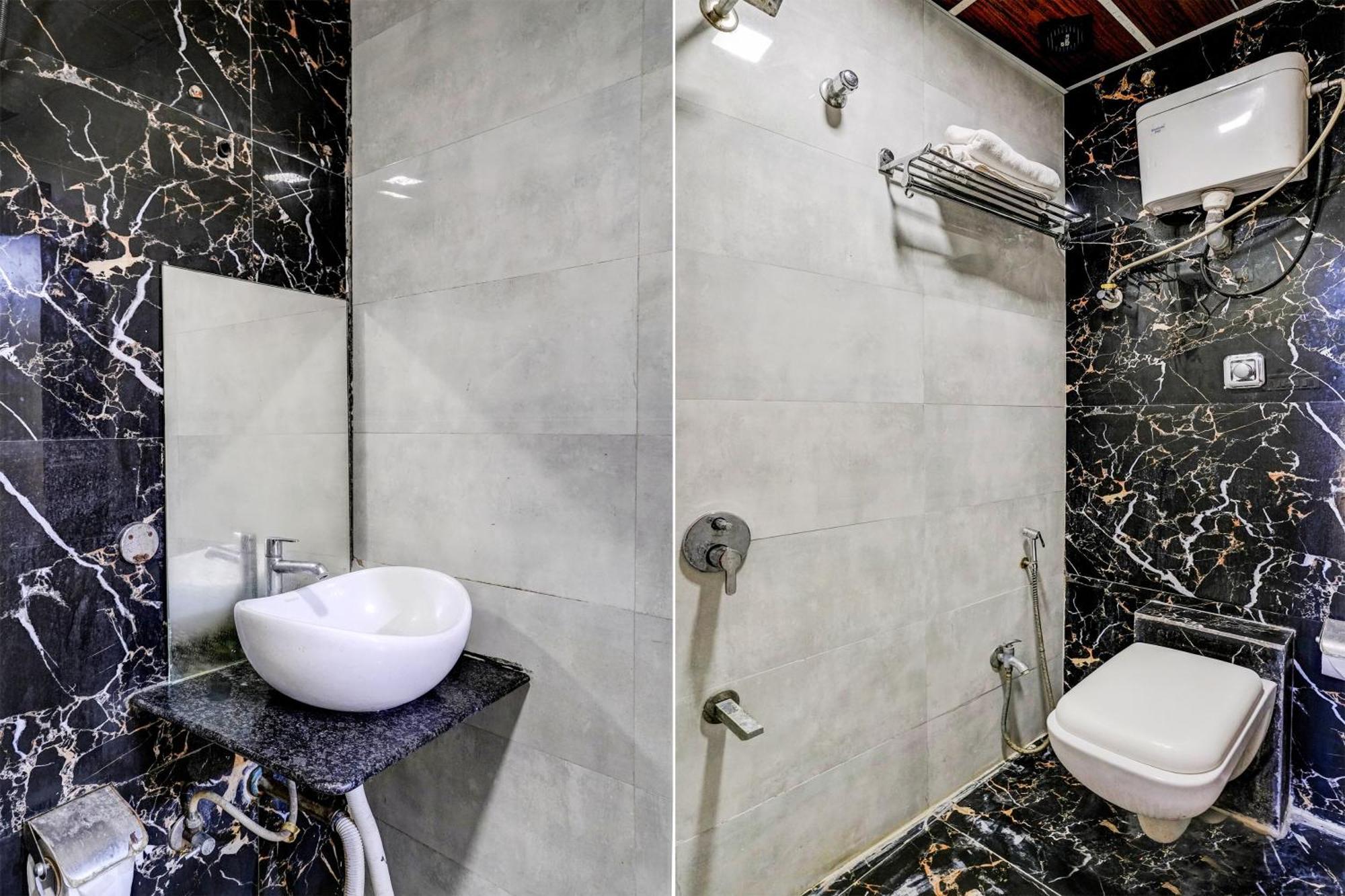 Oyo Hotel Blue Sapphire Residency Near Chhatrapati Shivaji International Airport 뭄바이 외부 사진